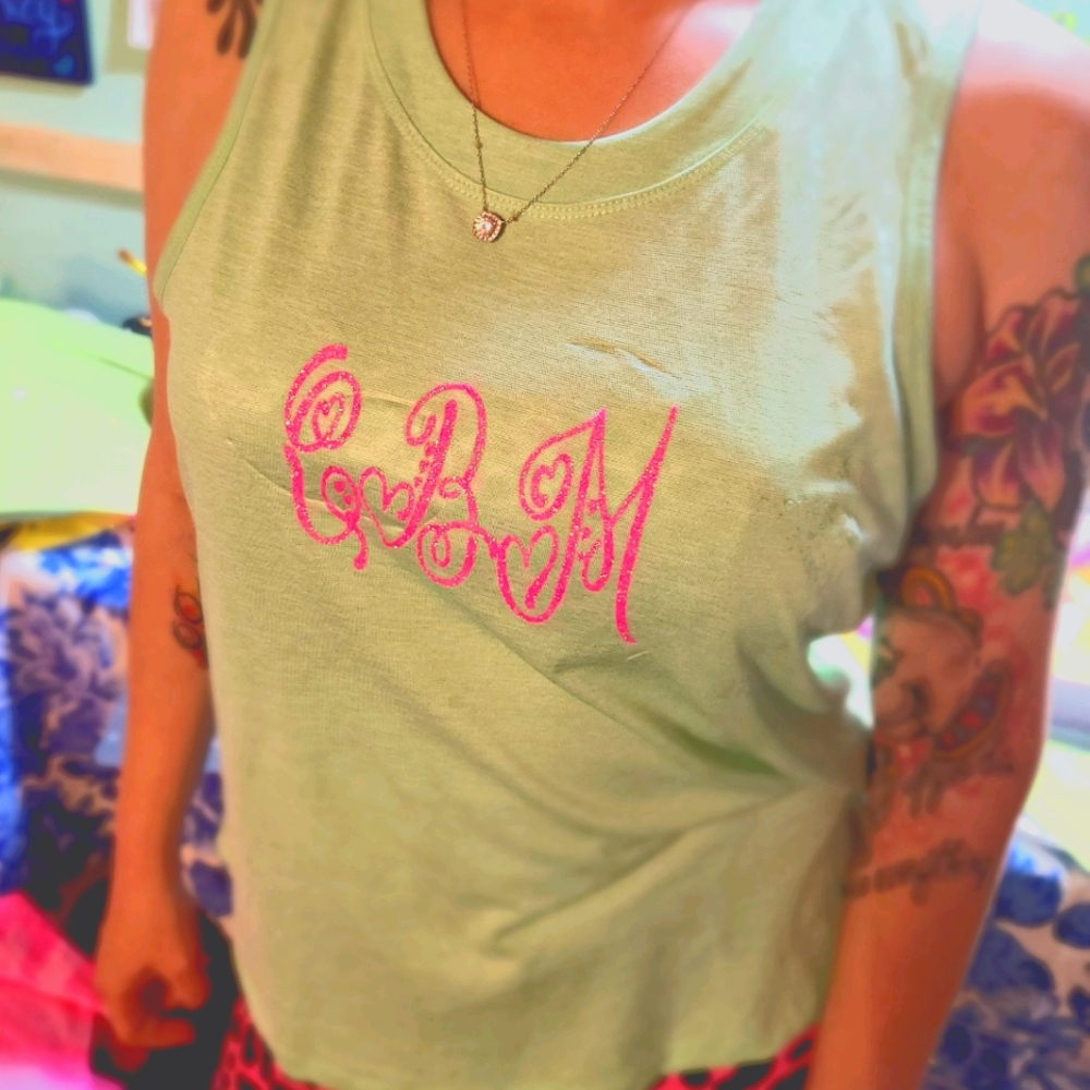 Monogrammed T-shirts and Tank Tops